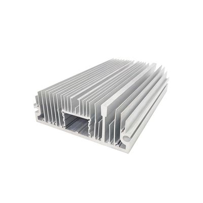 مقذوف 6063 الألومنيوم النتوء الملامح المضادة للتآكل لمصابيح LED