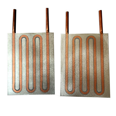 لوحة التبريد بالوعة الحرارة المشعاع الألومنيوم مانع الصدأ 152x200x12mm