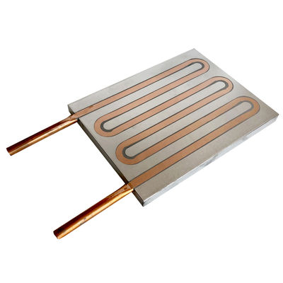 لوحة التبريد بالوعة الحرارة المشعاع الألومنيوم مانع الصدأ 152x200x12mm