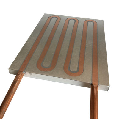 لوحة التبريد بالوعة الحرارة المشعاع الألومنيوم مانع الصدأ 152x200x12mm