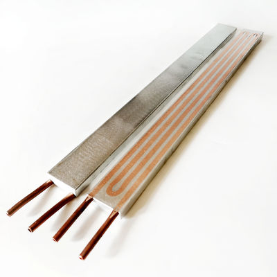 40x480x12mm لوحة التبريد بالوعة الحرارة المبرد مع أنابيب كوبر المضمنة