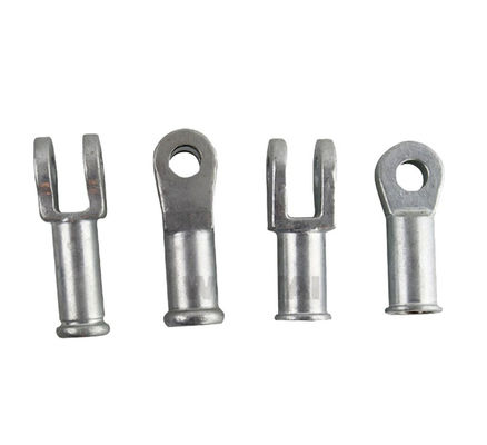 Y نوع الكرة ينتهي الأجهزة مزورة الصلب Clevis المضادة للتآكل دائم